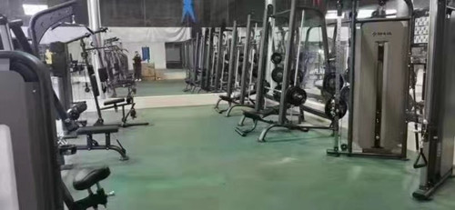 煙臺某軍警系統部隊健身房