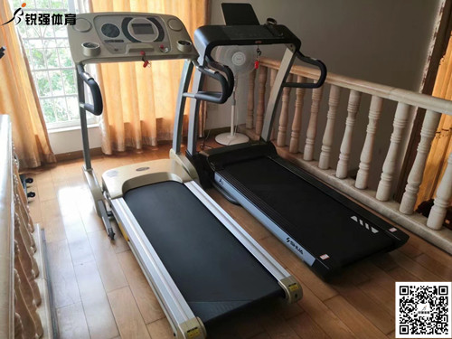 濟南某小區家長(cháng)為孩子買(mǎi)的跑步機